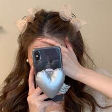 2 件 2025 新款网状蝴蝶结发夹