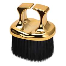 1 件装 环颈除尘梳 理发师去除松散头发刷 剪发刷 软毛清洁刷 美发工具 - 彩色 - 查看 12