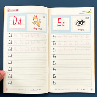 1pc Alphabet Practice Book For Kids, 30 Pages Of A-Z Letter Writing Practice, For Learning English And Preschool Writing Practice, Educational Supplies,School Supplies,Back To School