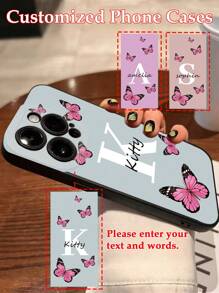 1 件可定制全尺寸 3D 立体，UV 彩色印刷独特设计哑光黑色硅胶镜头保护手机壳兼容 16 Pro Max/16 Pro/15 Pro Max/14 Pro Max/13 Pro Max、S22 Ultra/S23 Ultra/S24 Ultra、A53/A14/A15、X6/Honor X6a/Honor X7b/Honor X8b、OPPO A54、Redmi A52s/P30/P30 Pro、Honor、A05/A05S/A21S/A23/A02/A36/S10/S23 FE/S24 FE、/Redmi、亮粉色、时尚、多彩、复古、可爱、简约、有趣、定制、个性化、独特、定制、送给他的理想礼物她、男朋友、女朋友、家人、朋友、祖父母、情侣、周年纪念、生日 - 黑色 - 查看 2