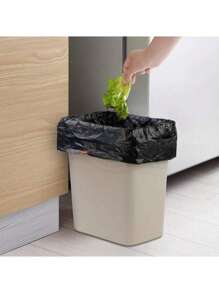 200 10-Volume Multi-Color Garbage Bags, Super Thick Garbage Basket, Powerful, Suitable For Home, Office, Bedroom. Disposable Thin Garbage Bag, Small Bag Garbage Bag, Color Household And Outdoor Garbage Can Lining, Leakproof, Used For Car, Office, Pet Garbage.Garbage Bags, Anti-Fouling And Labor-Saving, Random Colors, Kitchen, Bathroom, Home - Multicolor - View 8