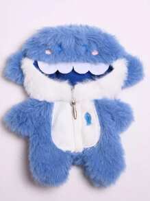 (只有衣服，没有娃娃！！！）17厘米第一代娃娃衣服可爱鲨鱼连帽衫夹克睡衣娃娃装衣服配饰套装