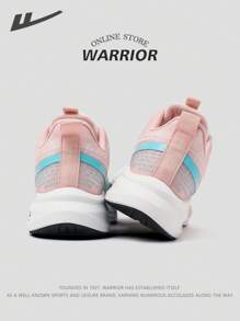 WARRIOR 1 par Nuevos zapatos deportivos transpirables de suela blanda para mujer 2025, diseño de hebilla giratoria, de caña baja, ultra ligeros con amortiguación de rebote para deportes al aire libre, suela blanda con absorción de choque, impermeables para senderismo, comodidad todo el día