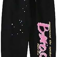 Hip Hop Spider Sweatpants Y2K Sweatpants - màu đen - Xem 2