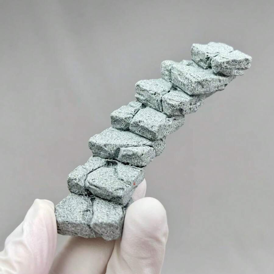 1 件模型石阶微景观山路楼梯石板路沙坑小路微型楼梯踏脚石 - 彩色 - 查看 1