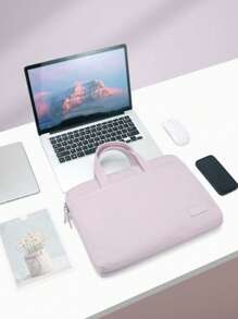 Handheld Laptop Bag For Girls, Suitable For 13.3", 14" And 15.6" Laptops, Casual & Business Style, Good Looking, Fits A4 Documents
