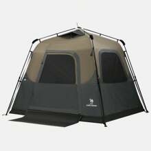 CAMEL CROWN Instant Tenten Voor Kamperen 2-6 Persoons Tent Waterdicht Eenvoudig Op te Zetten In 60 Seconden Opgezet Backpacking Tenten Met Draagtas Voor Buiten Wandelen - Zandbruin - Bekijken 7
