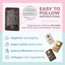 2026升级版快速睫毛提升和眉毛定型套装 - 专业沙龙级半永久卷翘系统，包含滋养精华液，10次以上护理，适合敏感肌肤和居家DIY使用，多合一睫毛/眉毛驯服套装，附带分步指南（沙龙和居家必备） - 彩色 - 查看 8