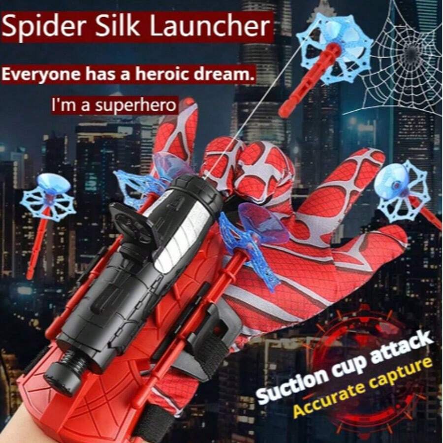 1pc 2024 New Spider Web Shooter - Costume Prop - Birthday Gift - Easter Gift - Christmas Gift - Gift - Wear This Glove