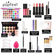 POPFEEL 学生必备化妆套装 - 超值，轻松打造精致妆容 - 金色 - 查看 5