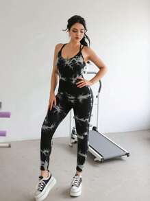 OKAY MODA XIA SHOP mono deportivo para mujer, conjunto de yoga de baile a la moda