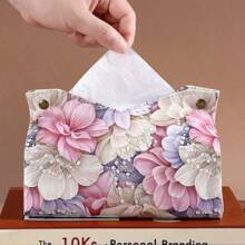Ins Style High-End Paper Towel Box, Creative Leather Tissue Box For Living Room, Dining Table, Car UseFor Home Kitchen Bedroom Living Room Dining Room, Home Decoration Accessories, Decorative Box,Women Wedding Gift,Summer Travel Holiday Festival Must-Have