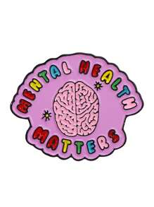 1pc Creative & Delicate Human Organ Design Enamel Brooch Set - Heart, Ribs, Intestine, Blood Vessel, Kidney, Chest, Flipping Neck Pin, Funny Cartoon Science Jewelry Gift For Friends - Multicolor - View 18