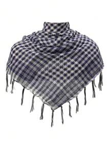 1pc Thin Tactical Desert Arabic Head Scarf, Outdoor Camping Bandana - Multicolor - View 22