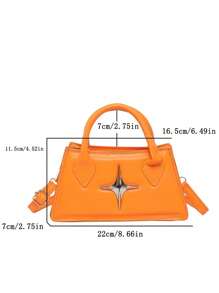 1pc This Year's Popular Hot Girl Sweet Cool Handbag Simple And Stylish Shoulder Crossbody Small Square Bag, Korean Style Versatile, Shoulder Straps Casual And Comfortable, Versatile And Not Picky, Suitable For Girls' Daily Shopping And Travel Use
