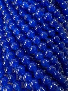 200pcs 6mm DIY Jelly Imitation Agate Round Beads, Multi Color Selections, For Bracelet Necklace Jewelry Accessories - Multicolor - View 22