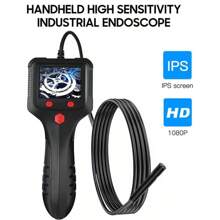 NetHong 1080P HD Industrial Endoscope Camera 2.4" LCD Screen Borescope Inspection Camera - 黑色 - 查看 3
