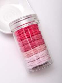 7 peças/Conjunto de Elásticos para Cabelo, Elásticos para Cabelo de Criança Elásticos, Pequenas Minibandas para Cabelo Suaves Porta-Rabos de Cabelo Acessórios para Cabelo, Multicoloridas