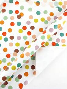 1pc Rainbow Gift Wrapping Paper, Children's Day Birthday Gift Packaging, Baby Shower Party Box Wrap