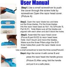 Back Shavers Men, Hair Removal Body Shaver - Extra-Long Handle Trimmer, Wet Dry Shave,Extendable Back Scratcher For Body, Head, Feet, And Legs – Premium Heavy-Duty, Collapsible Scratcher For Men & Women – Long Folding Handle, Portable For Travel