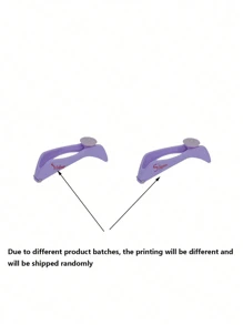 Spring-Loaded Painless Facial Hair Remover, Designed For Women - Suitable For Cheeks, Eyebrows And Other Areas, Portable DIY Beauty Tool, Non-Waterproof, Low Allergenicity, Suitable For Face - Multicolor - View 7