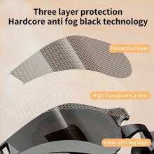 1 Par de Gafas de Natación Antivaho de Moda, Visión Clara de Alta Definición - Impermeables, Correa Ajustable, Diseño Unisex, Adecuadas para Entrenamiento de Natación y Deportes Acuáticos, Esenciales de Playa, Accesorios de Playa, Flotador de Piscina - Multicolor - Ver 9