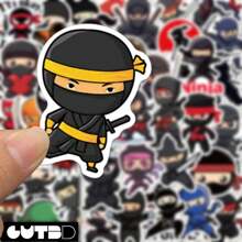 SCXXBSW 50pcs Cartoon Fun Graffiti Stickers Self-Adhesive Desktop Phone Cases Notebook Waterproof Stickers - Multicolor - View 5