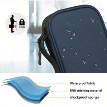 Lightweight Multi-Function Wallet Card Case Travel Passport Wallet Family Passport Holder RFID Blocking Waterproof Bag Document Organizer For Women And Men Travel Essentials Travel Accessories Travel Must Haves - Multicolor - View 6