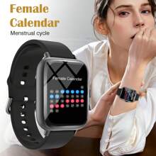 Smartwatch, Multi-Functional Sports Smartwatch, Wireless Calls/Wireless Music, SMS Reminder, Sedentary Reminder And Customizable Dial Wallpaper And Multiple Sports Modes. Compatible With Android And IOS Phones.Unisex