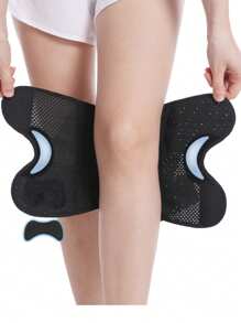 1pc 8th Generation Knee Support Brace With Side Stabilizers, Enhanced Compression, Breathable & Adjustable Knee Sleeve, Non-Electric Device - Effectively Relieve Pain And Discomfort! Ideal For Sports, Fitness And Daily Life!