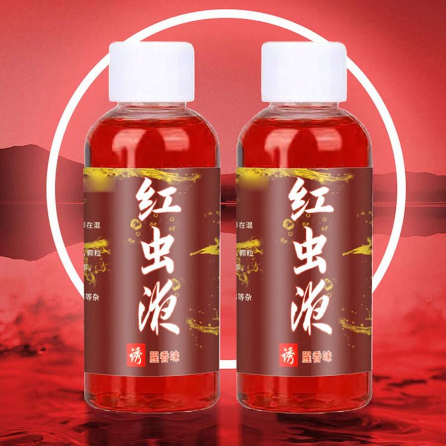 1 pieza/2 piezas/3 piezas/4 piezas/5 piezas Aditivo concentrado de 60ml para cebo de pesca, atrayente con aroma súper dulce y pesquero para carpa