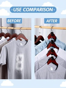 8/30pcs Clothes Hanger Connector Hooks - Heavy Duty Plastic Cascading Mini Hooks, Space Saver Closet Organizer For Wardrobe, Multi-Functional Closet Organizers And Storage Accessories