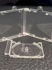 Acrylic Keychain, Vinyl Record Box, Celebrity Album, Concert Merchandise, DIY Pendant, DIY NFC Record Keychain, Star-Shaped Clasp, Alloy Spring Clasp, Bag Pendant, Earphone Pendant, Mini CD Box Album Record Keychain, DIY Acrylic Keychain, Fan Merchandise Album Mini Pendant, Birthday Party Gift, Mother's Day Gift, Fan Merchandise Gift - Clear - View 7