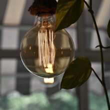 Vintage Edison Light Bulb,Vintage Light Bulbs 40W E26/E27 Screw Decorative Spiral Filament Bulbs Soft G80 Warm White Lights