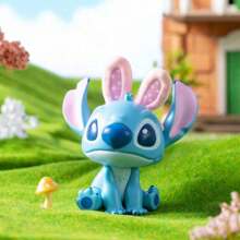 Miniso 兔子主题摆件，桌面装饰，可爱卡通造型，送朋友的礼物（随机发货，1个） - 彩色 - 查看 6