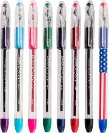 Pentel RSVP Ballpoint Pen, (0.7mm), Fine Line, Black Ink, Pack Of 5 (BK90PF5A) - màu đen - Xem 3