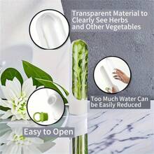 1pc Fresh Keeper - Airtight Vegetable And Herb Preservation Cup Container Box For Freshness And Flavor Preservation - Compact, Space-Saving Design For Kitchen Organization - Multicolor - View 9