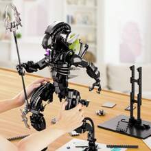 Creative American Movie Characters, Alien Building Blocks, Alien Building Blocks, Alien Building Block Models, Building Blocks, Toy Collections And Weapons