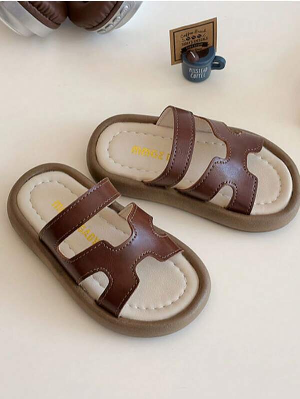 Sandalias para niños con suela reforzada para interior y exterior, nueva colección 2025