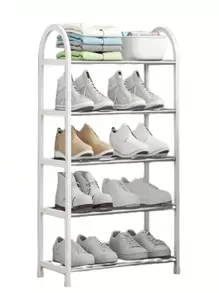 SHOE RACK 5 Tiers Multipurpose 10 Pairs Portable Shoe Organizer GALERIADDD New Good Quality From 2025 - Multicolor - View 1