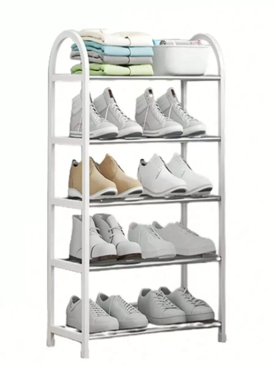 SHOE RACK 5 Tiers Multipurpose 10 Pairs Portable Shoe Organizer GALERIADDD New Good Quality From 2025 - Multicolor - View 1