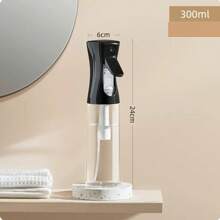 1pc Disinfection Nano Spray Bottle, Alcohol Sprayer, Ultra-Fine Mist Disinfection, High Pressure, Hairstyling, Moisturizing Cosmetic Bottle