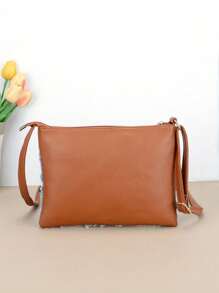 1PC Fashion Quilted Crossbody Bags For Women, Versatile Patchwork Plaid Shoulder Bag For Daily Used/Commuter/Gift, Ladies Travel Handbag And Purse, Blue Clutch Bag Phone Case Zipper Opening/Adjusted Strap