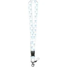 1pc Versatile & Multi-Pattern English ID Card Lanyard, 20.91 Inch (53.1 Cm) Simple & Fashionable Detachable Neck Strap For Teachers, Nurses, Daily Use, Office Supplies - White Flower, Pink Stay Arrow, Rainbow Flower Styles,School Supplies,Back To School