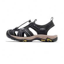 CAMEL CROWN 骆驼凉鞋女款2025夏季包头沙滩鞋户外涉水透气防滑运动凉鞋 - 黑色 - 查看 1