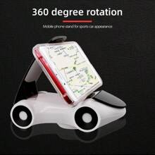 1 pieza Nuevo soporte de teléfono para coche creativo, accesorios multiusos para interior de coche, soporte universal de teléfono para coche, organizador de almacenamiento de viaje