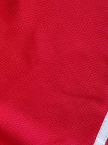 Atonmore Men's Red Baseball Jacket With Classic Baseball Embroidery, Sports Jersey, Button-Up Training Uniform