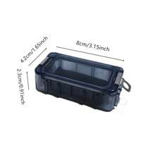 Angelköderbox, wasserdichter tragbarer Organizer mit Angelzubehör-Set - 3 Stücke/5 Stücke Mini Utility Köder Angelbox, Behälter für Forellen