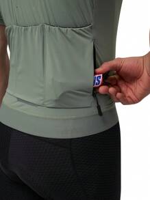 HISERWA 2025 Premium Cycling Jersey Short Sleeve - Seamless Tape Tech & Anti-Slip Wide Hem | 3+1 Zipper PocketS + Ventilated Back Design | Quick-Dry Breathable Fabric For Road Bike/Mountain Bike (Men's High-Performance Cycling Wear)