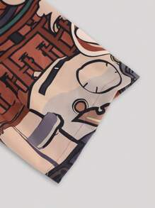 Men's Autumn Daruma, Lucky Cat, Hannya Tengu, Takoyaki Japanese Kimono Jacket Suit